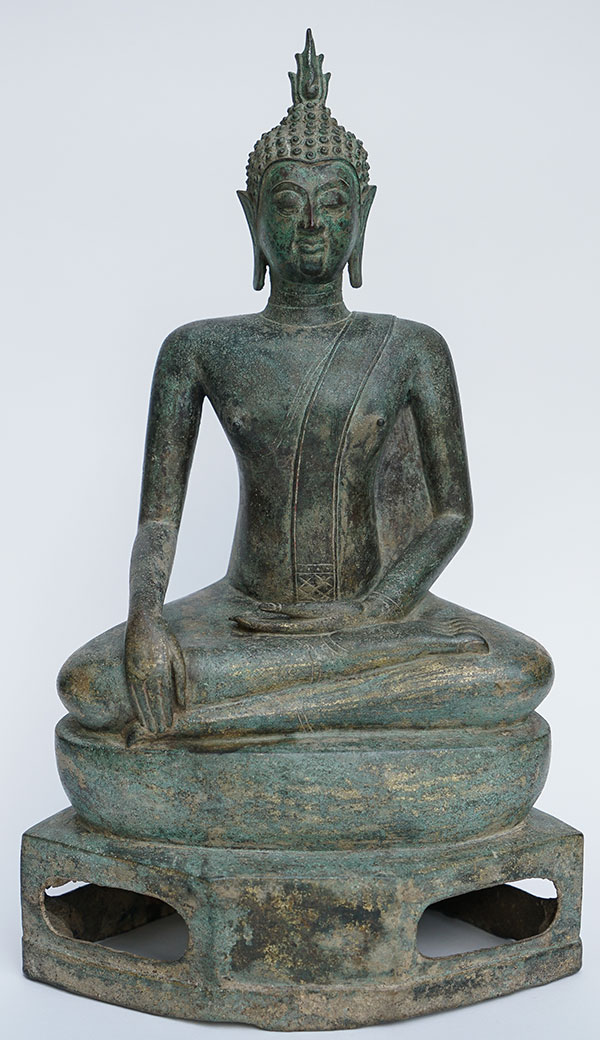 15th Century Thai Bronze Buddha